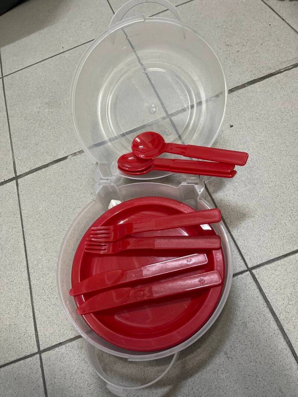 Picnic cutlery and plates- Supplies ***