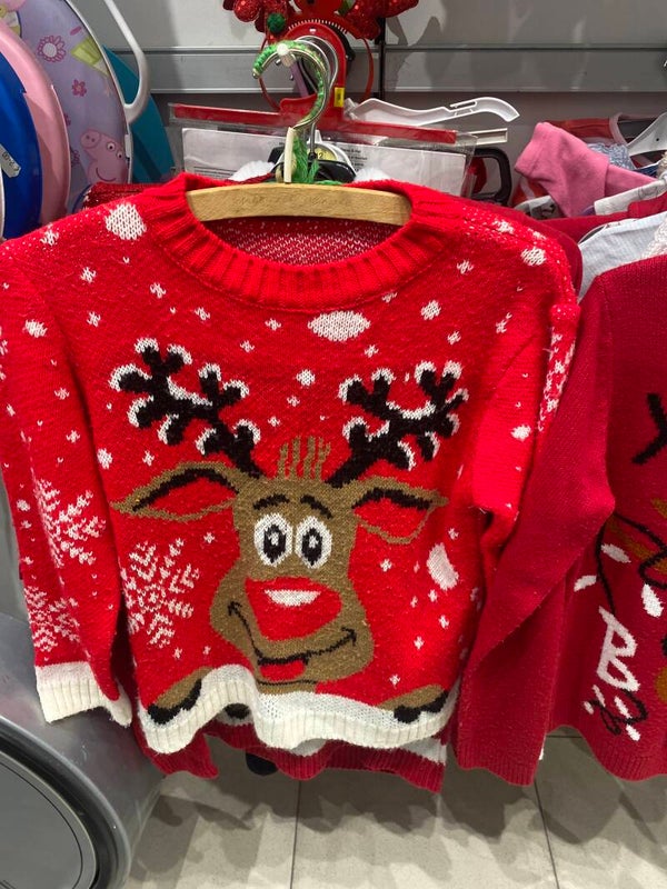 Girl Christmas Top -Size 12 Years***