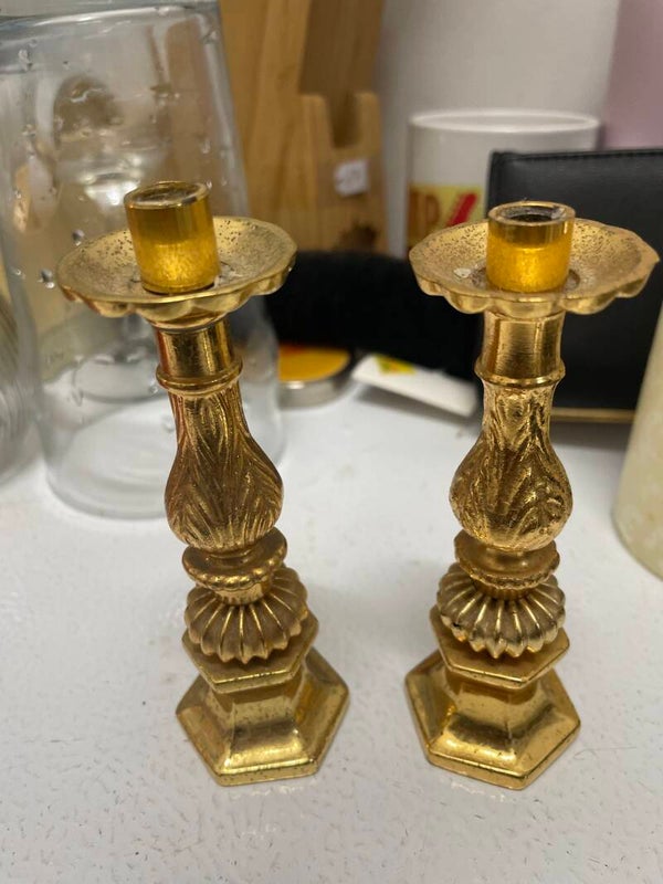 Brass Candle Holder-10€ each-Decor***
