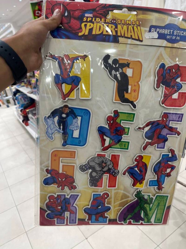 Spiderman sticker set - Stationary*
