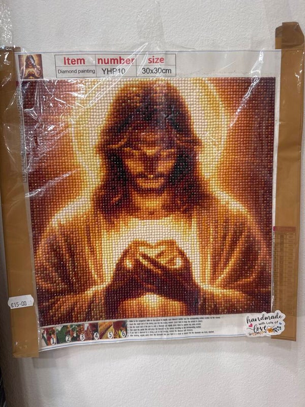 Diamond Painting Cross Stitch Of Jesus - Religious**