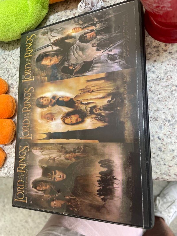 Lord of the Rings - 3 in 1 DVD - Movies