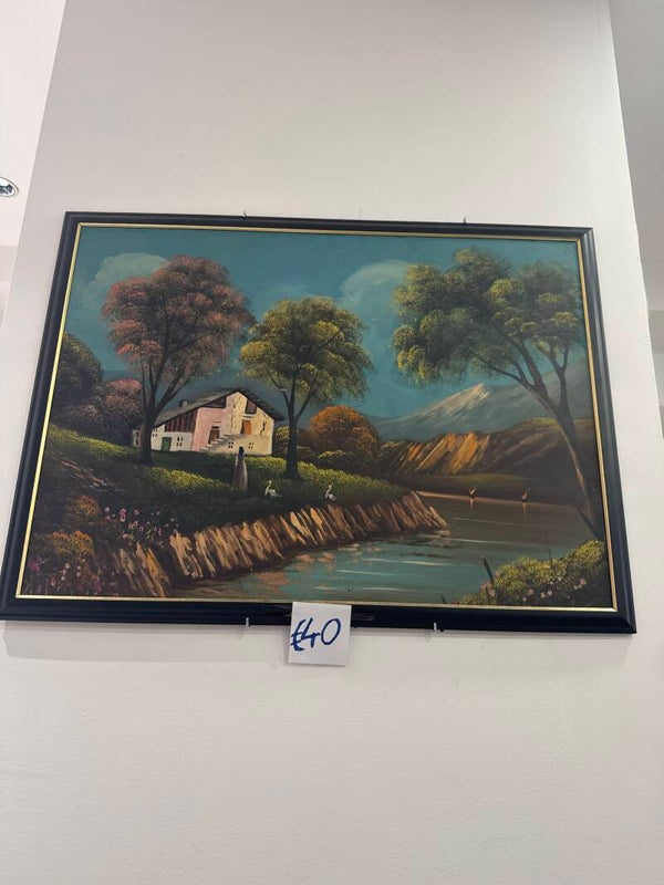 Oil On Canvas Painting - Decor