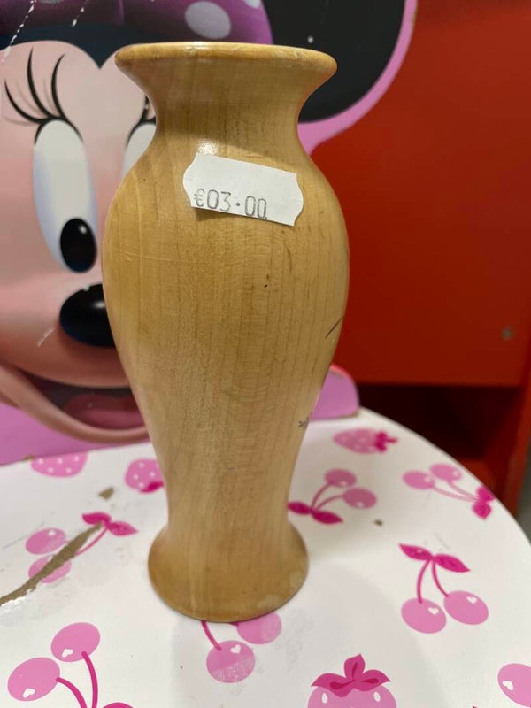Wooden Vase-Decor***