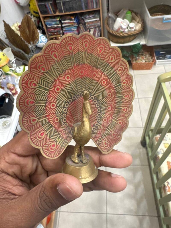 Brass Peacock - Home Decor ****