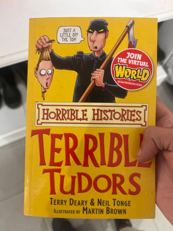 Horrible Histories: Terrible tudors - books*