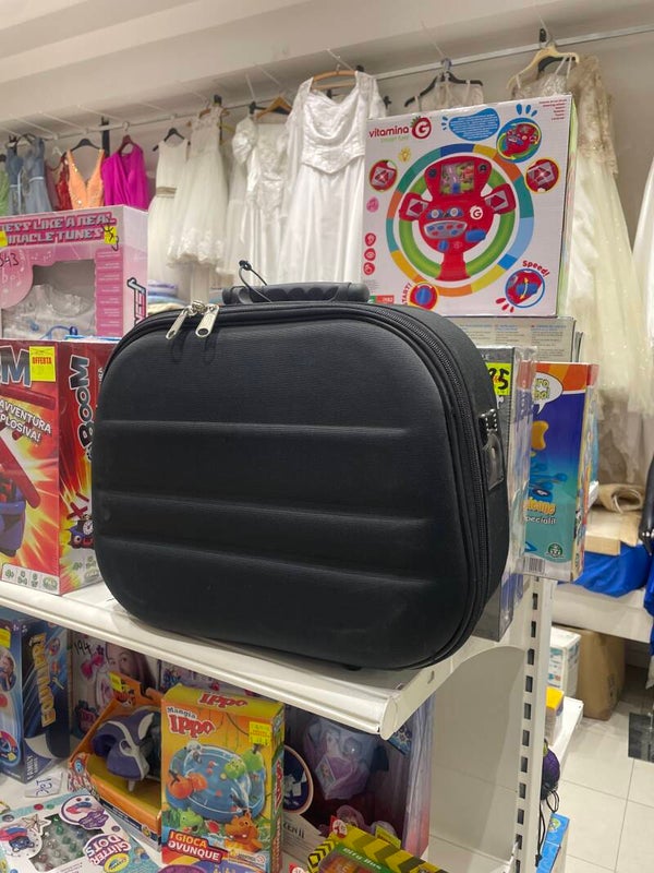 Black Cosmetic Travel Bag - Travel