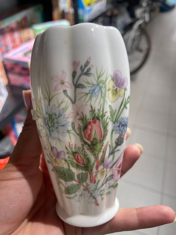 Fine Bone China Mini Vase - Decor