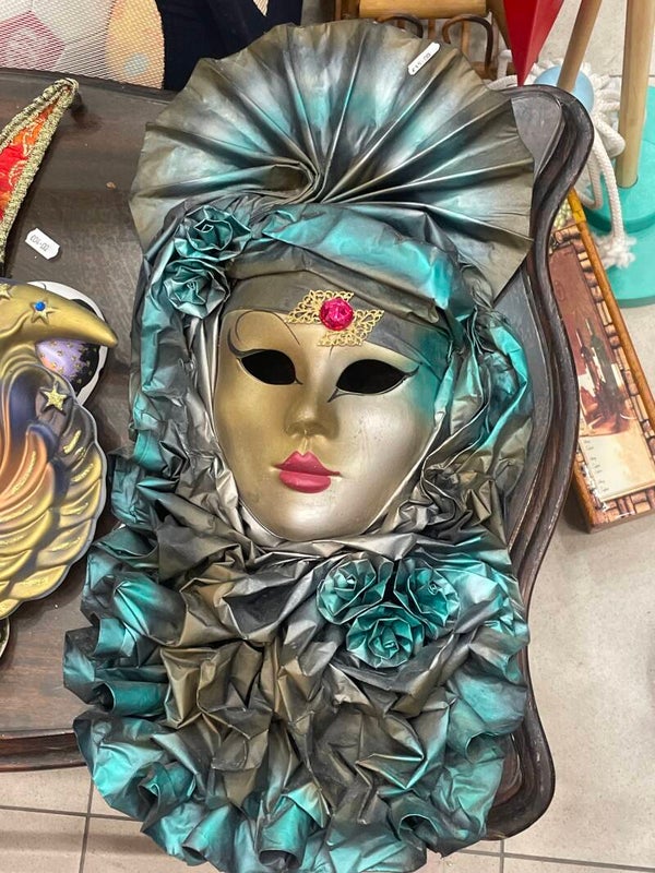 handcrafted Venetian wall mask - Decor*