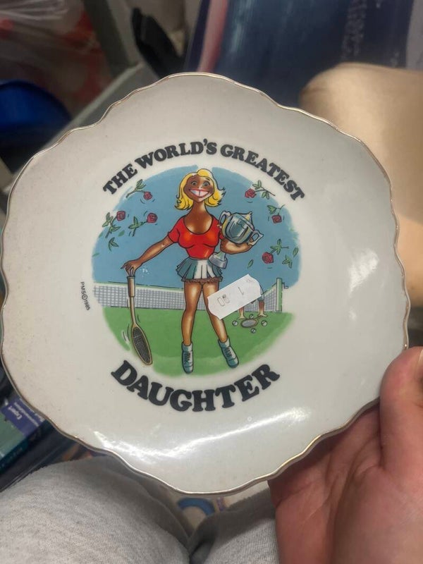 World Greatest Daughter Plate - Decor