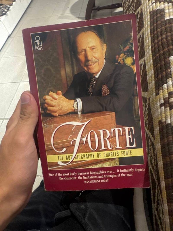 Forte The autobiography of Charles Forte - books*