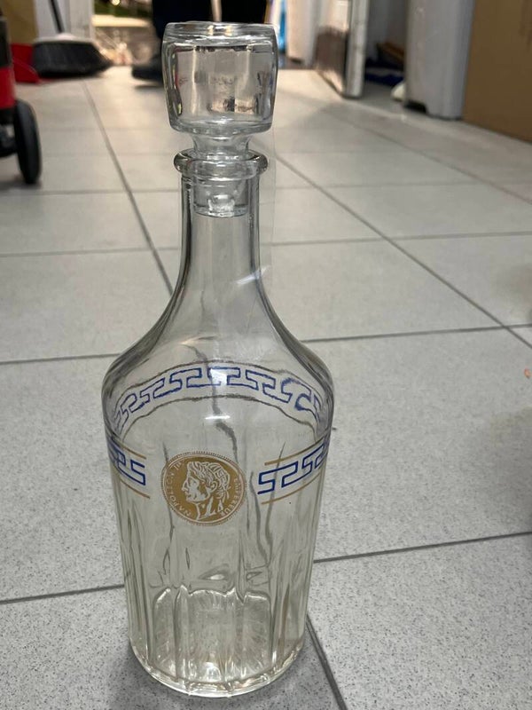 Glass Whiskey Bottle - Supplies