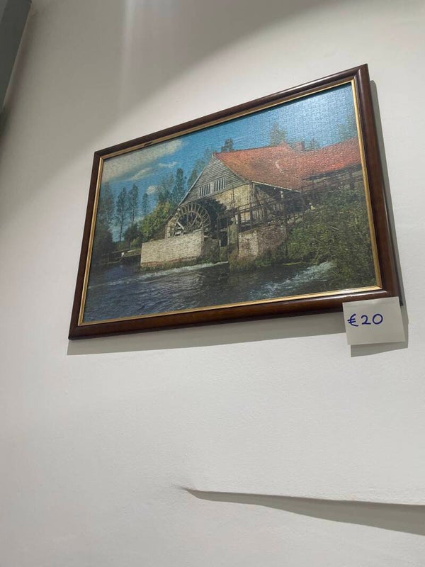 Framed Watermill Jigsaw Puzzle - Frames