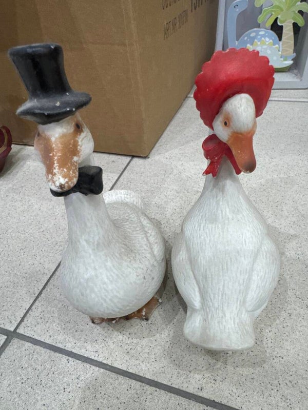 Ducks - €4 Both - Figurines