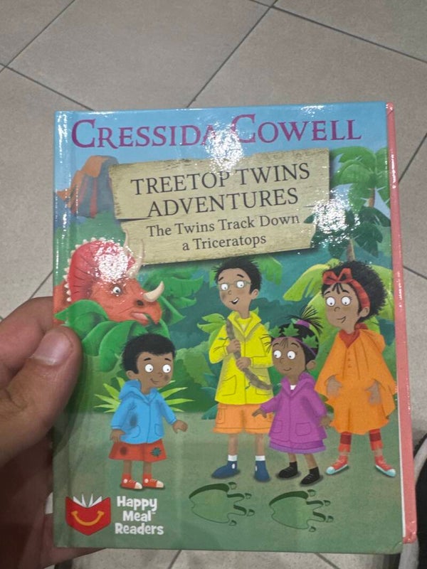 TreeTop Twins Adventures: The Twins Track Down A Triceratops - books*