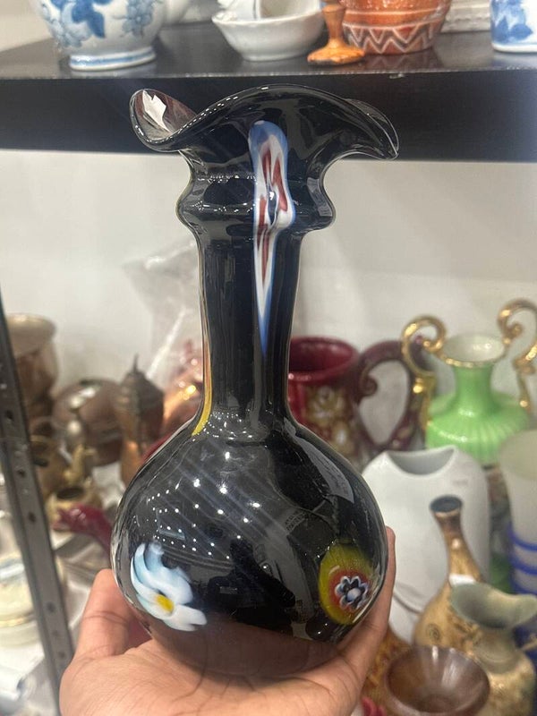 Handmade Glass Vase - Collectibles