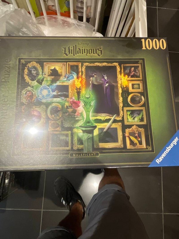 Disney Villianous Maleficent Puzzle 1000 Pcs - New - Games