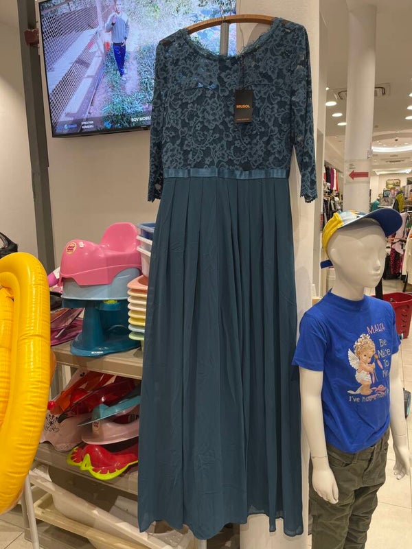 Miusol teal lace dress Size XL- Women Clothes ***