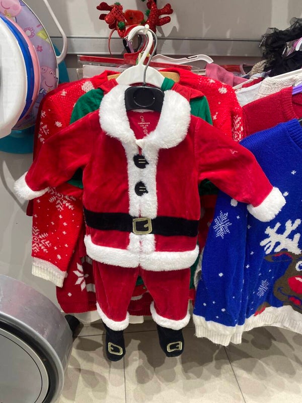Infant Santa-Claus Costume -Size 6-9 Years***