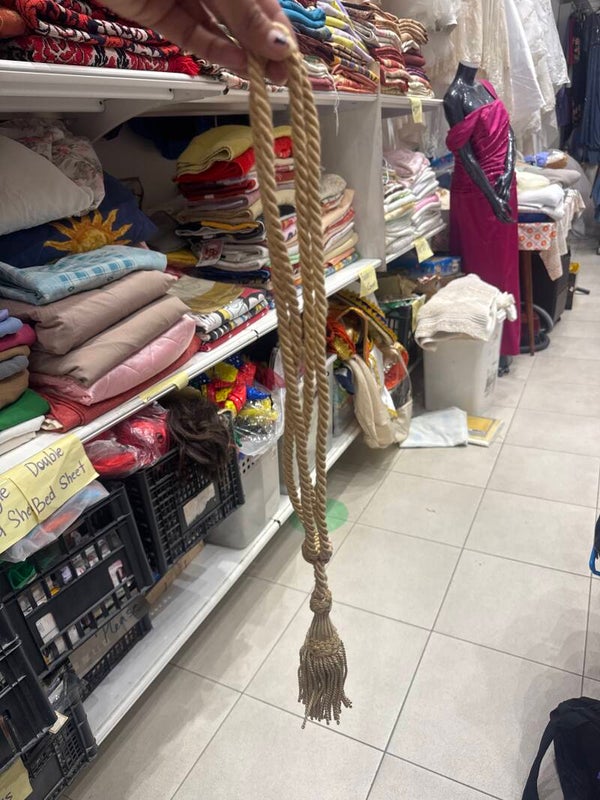 Curtain Tie-Supplies***