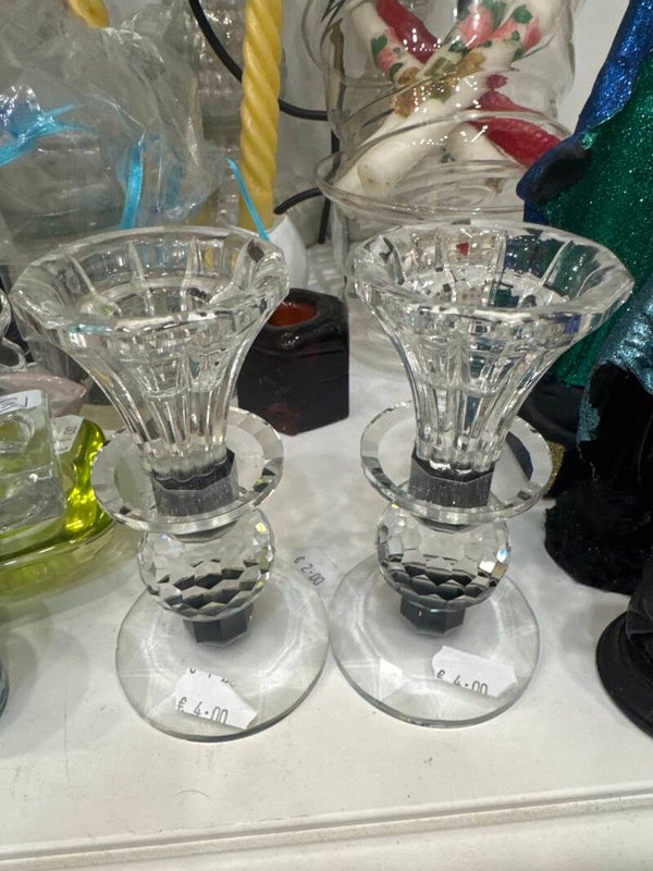 Crystal Candlestick - €4 Each - Candles