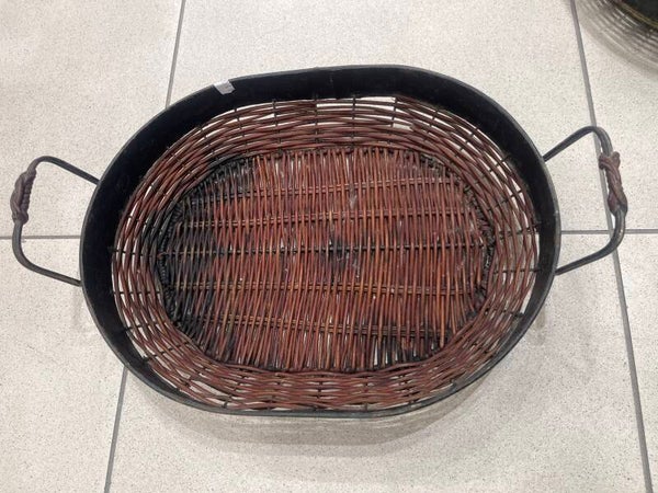 Vintage oval tray- Supplies ***