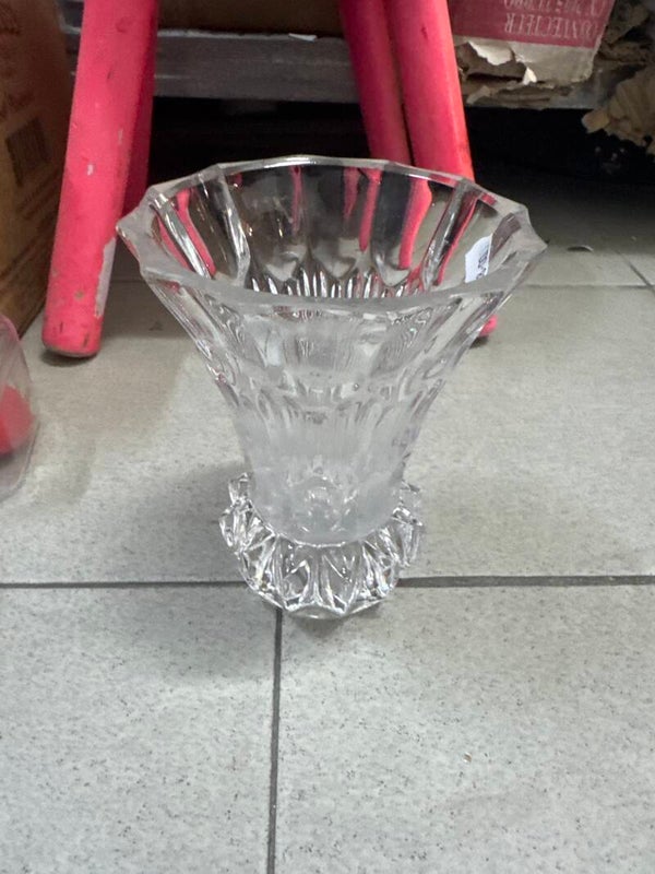 Crystal Flower Vase - Decor*
