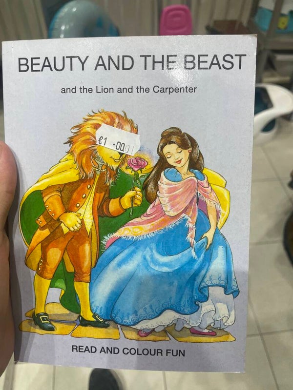 Beauty And The Beast And The Lion Carpenter - books*
