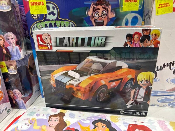 Car club 140Piece Building Set - Toys***