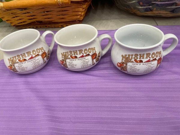 Mushroom Soup Bowls - €2 Each - Supplies