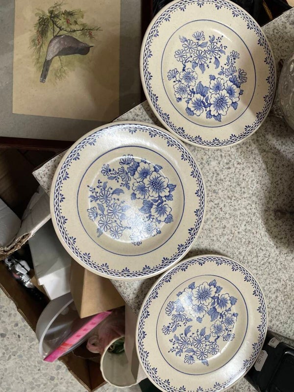 English Ironstone Wall Plates - €3 Each - Decor