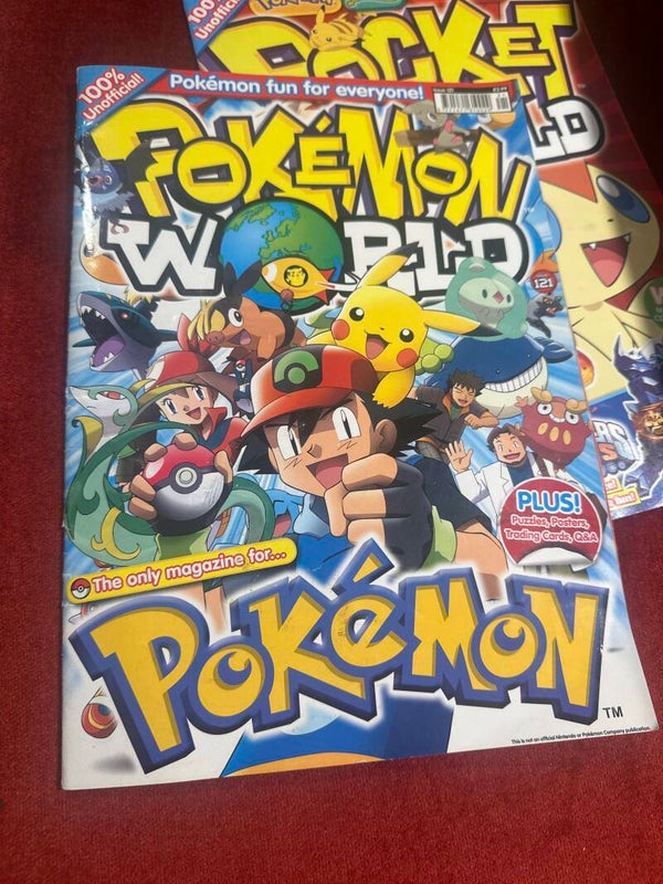 Pokemon world Magazine - books*
