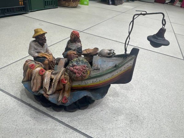 Fishermen In Terracotta - Figurines