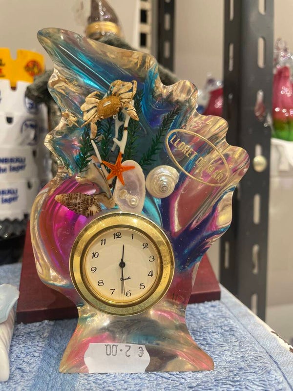 Lloret Del Mar Table Clock - Vintage
