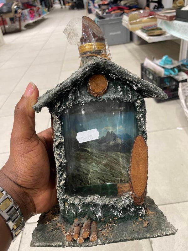 Fairy House Bottle - Vintage***