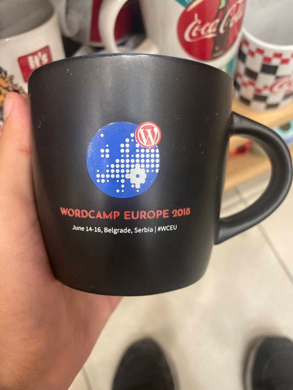 Word camp Europe 2018 mug - mugs*