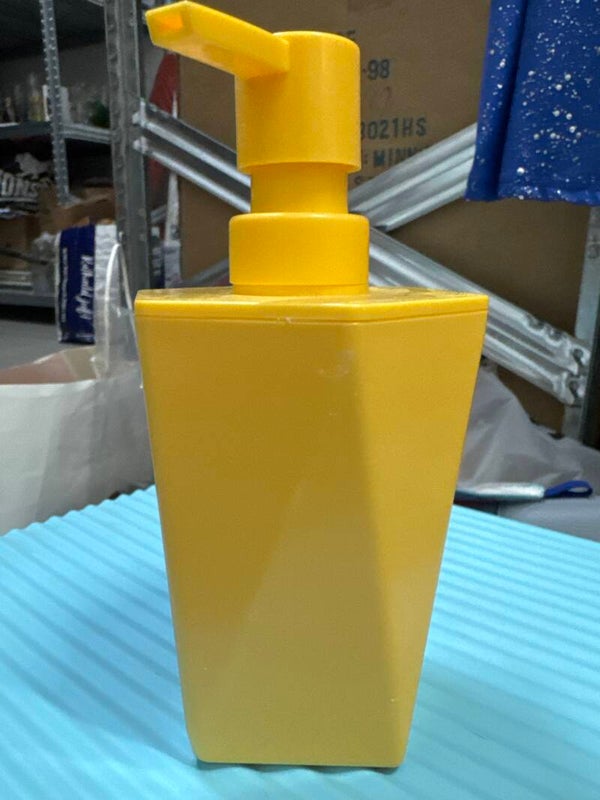 Yellow soap dispenser- Supplies ***