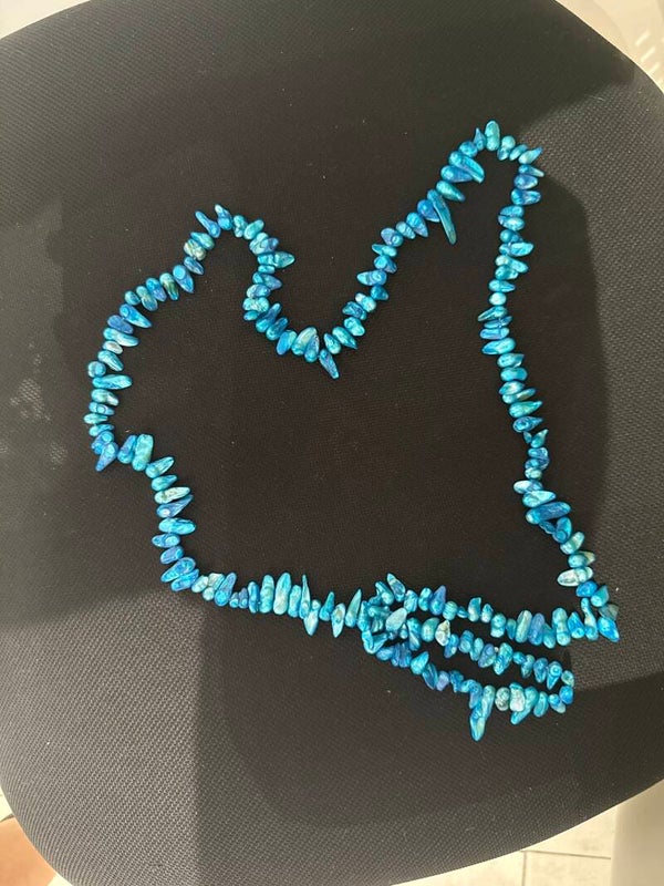 Blue Pearl Necklace - Jewelry*