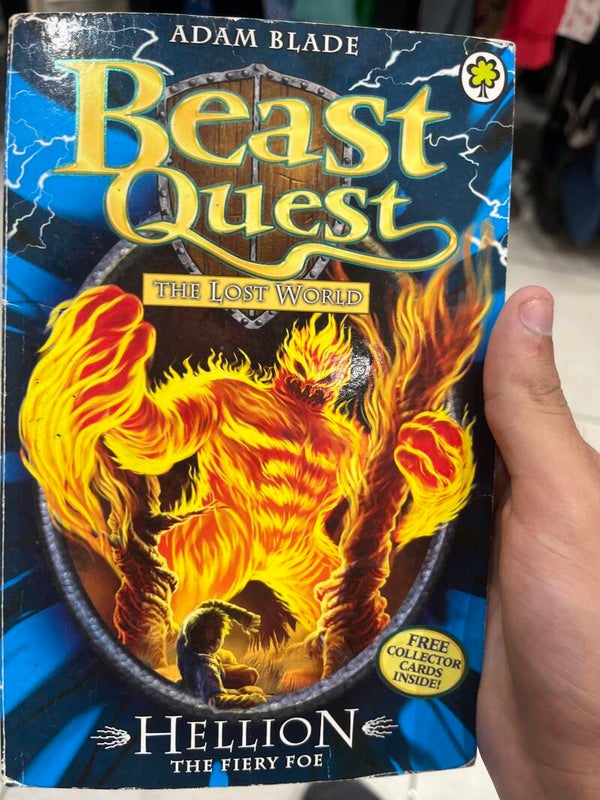 Beast Quest The Lost World Hellion the fiery Foe - books*