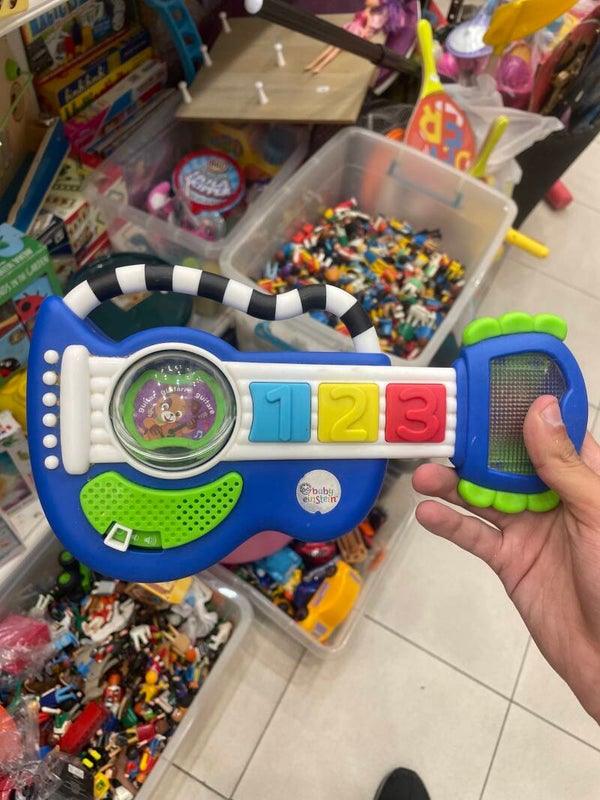 Baby Einstein Rock, Light & Roll Guitar Musical Toy - Toys*