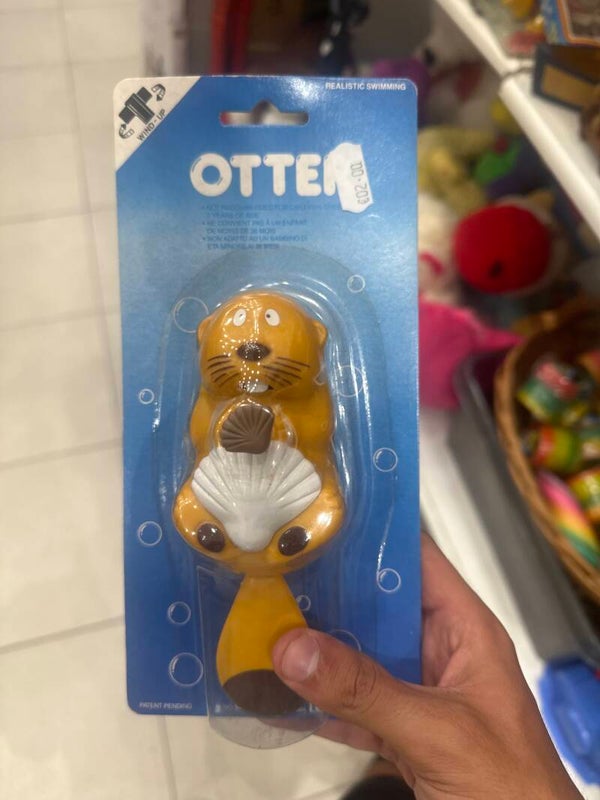 Swimming Otter Toy - toys*