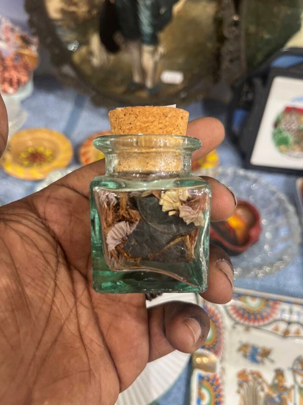 Miniature Glass Bottle - Decor