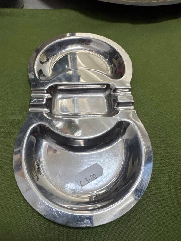 Silver plated ashtray- Ashtray ***
