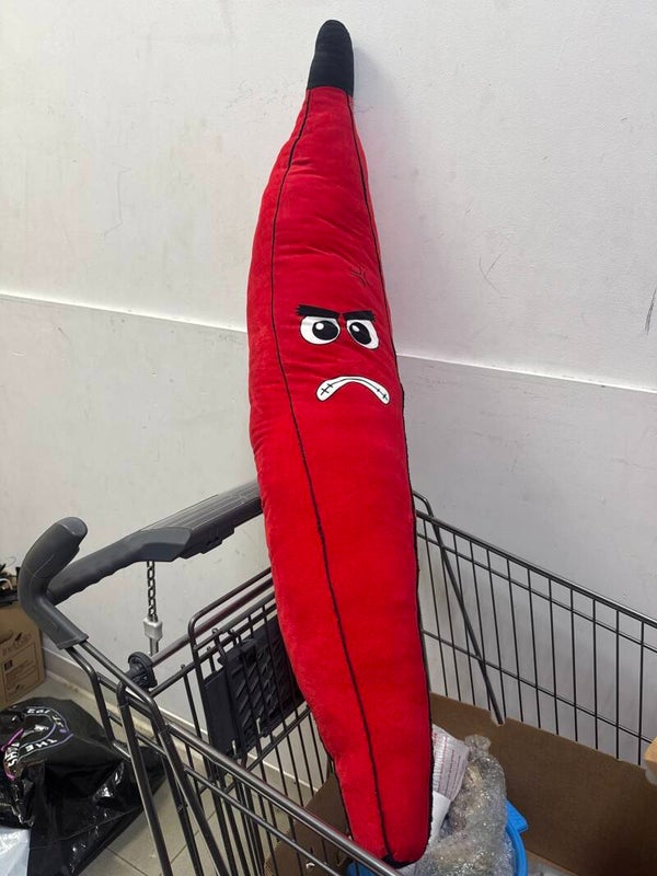 Giant chili pepper plush toy- Toys***