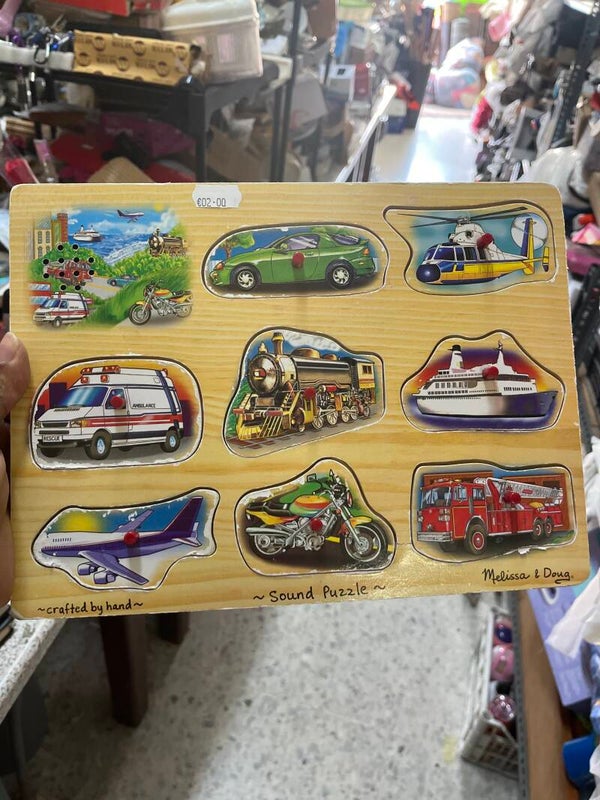 *vehicle Sound Puzzle- Toys***