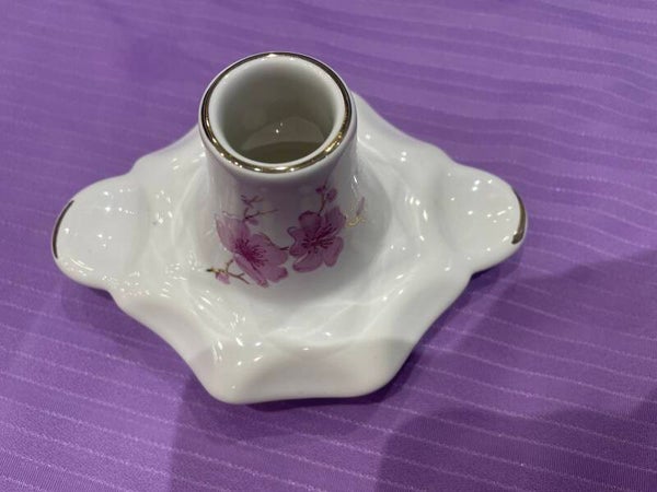 Ceramic candlestick holder- candles***