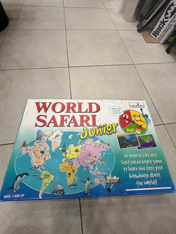 World Safari Junior - games*