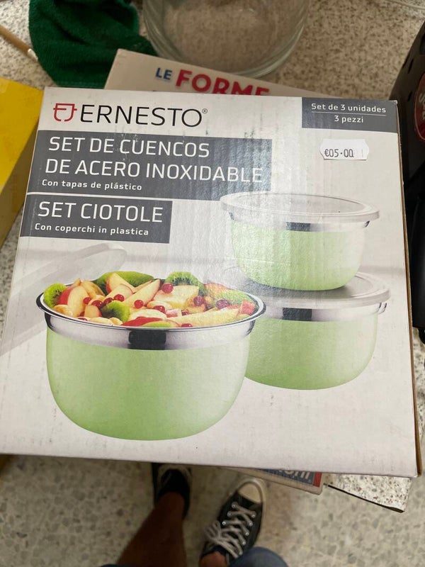 Bowl with Lid - Supplies