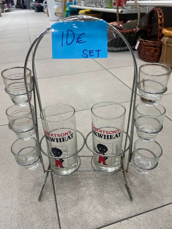 Vintage Shooters Stand - Glasses