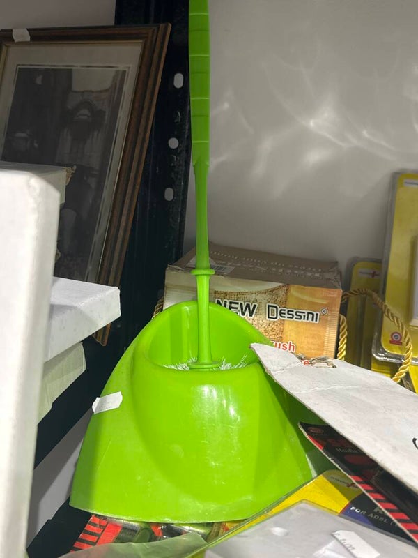 Green toliet Brush - Supplies*